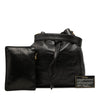 Chanel CC Lambskin Drawstring Bucket Bag Secondhand