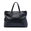 Gucci Leather Bamboo Tassel Satchel Secondhand