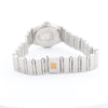 Omega Constellation 1562.3 56987505 6553/865 SS QZ Watch with White Dial Secondhand