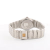 Omega Constellation 1562.30.00 SS QZ Watch with White Dial Secondhand