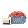 Gucci Mini Laminated Nappa Trapuntata Zumi Dome Crossbody Secondhand
