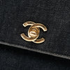 Chanel CC Denim Kelly Top Handle Bag Secondhand