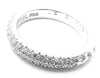 Secondhand Chanel Diamond White Gold Band Ring - '10s