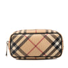 Burberry Supernova Check Coated Canvas Pouch Secondhand