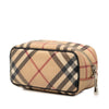 Burberry Supernova Check Coated Canvas Pouch Secondhand