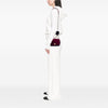 Chanel Paris Cosmopolite Small Tricolor Quilted Velvet Private Affair Camellia Flap Secondhand