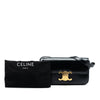 Secondhand Celine Shiny Calfskin Triomphe Claude Shoulder Bag
