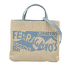 Ferragamo Ferragamos Creations Medium Raffia Shopping Tote Secondhand