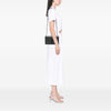 Saint Laurent Medium Grain De Poudre Monogram Monochrome Kate Crossbody Secondhand