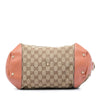 Gucci GG Canvas Heart Bit Satchel Secondhand