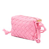 Bottega Veneta Candy Lambskin Intrecciato Loop Camera Bag Secondhand