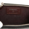 Chanel Quilted Caviar Zipped Key Holder Coin Case Secondhand