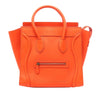 Celine Mini Leather Luggage Tote Secondhand