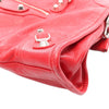 Balenciaga Small Lambskin Motocross Classic City Satchel Secondhand
