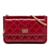 Chanel Quilted Aged Calfskin Reissue 2.55 Wallet on Chain Secondhand