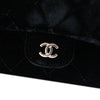 Chanel CC Quilted Velvet Wallet on Removable Chain Secondhand
