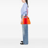 Ferragamo Gradient Brushed Calfskin Gancini Wanda Top Handle Bag Secondhand