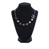 Chanel CC Ruthenium Plated Logo Chain Choker Necklace Secondhand