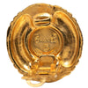 Secondhand Chanel CC Gold Plated Quilted Faux Pearl Clip On Earrings