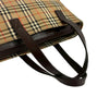 Burberry Haymarket Check Canvas Tote Secondhand