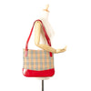 Burberry Haymarket Check Canvas Tote Secondhand