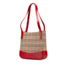 Burberry Haymarket Check Canvas Tote Secondhand