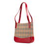 Burberry Haymarket Check Canvas Tote Secondhand