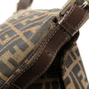 Fendi Zucca Canvas Shoulder Bag Secondhand