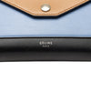 Celine Tricolor Leather Pocket Envelope Wallet On Chain Secondhand