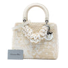 Dior Medium Tweed Pearl Lady Dior Secondhand