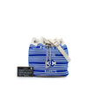 Chanel Venise Biarritz Mixed Fibers and Lambskin Drawstring Bucket Bag Secondhand