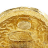 Chanel Gold Plated Rue Cambon Crest Clip On Earrings Secondhand
