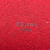 Secondhand Celine Mini Felt and Calfskin Belt Satchel