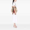 Gucci GG Canvas Web Rania Drawstring Hobo Secondhand