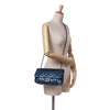 Chanel Quilted Glazed Calfskin Coco Pleats Flap Secondhand