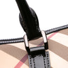 Burberry Supernova Check Coated Canvas Boston Bag Secondhand