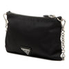 Prada Tessuto and Saffiano Ship Chain Pochette Secondhand