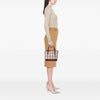 Secondhand Burberry House Check Canvas Tote