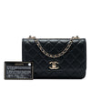 Chanel Quilted Lambskin Trendy CC Wallet On Chain Secondhand
