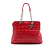 Dior Large Patent Cannage Soft Zipped Lady Dior Shopping Tote Secondhand