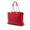 Dior Large Patent Cannage Soft Zipped Lady Dior Shopping Tote Secondhand