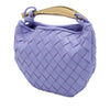 Secondhand Bottega Veneta Baby Lambskin Intrecciato Sardine