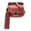 Gucci Small Leather Bamboo Nouveau Fringe Crossbody Secondhand