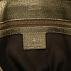 Gucci Metallic Calfskin Metal Bamboo Handbag Secondhand