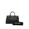 Saint Laurent Medium Grained Calfskin Cabas Rive Gauche Satchel Secondhand