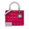 Secondhand Dior Medium Tricolor Lambskin Cannage Lady Dior