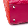 Secondhand Dior Medium Tricolor Lambskin Cannage Lady Dior