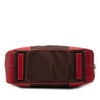 Prada Cinghiale Trimmed Canvas Canapa Bauletto Bag Secondhand