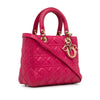 Dior Medium Lambskin Cannage Lady Dior Secondhand