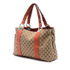 Gucci Medium GG Canvas Bamboo Libeccio Tote Secondhand